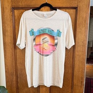 Graphic Tee with 'The Last Resort' Design